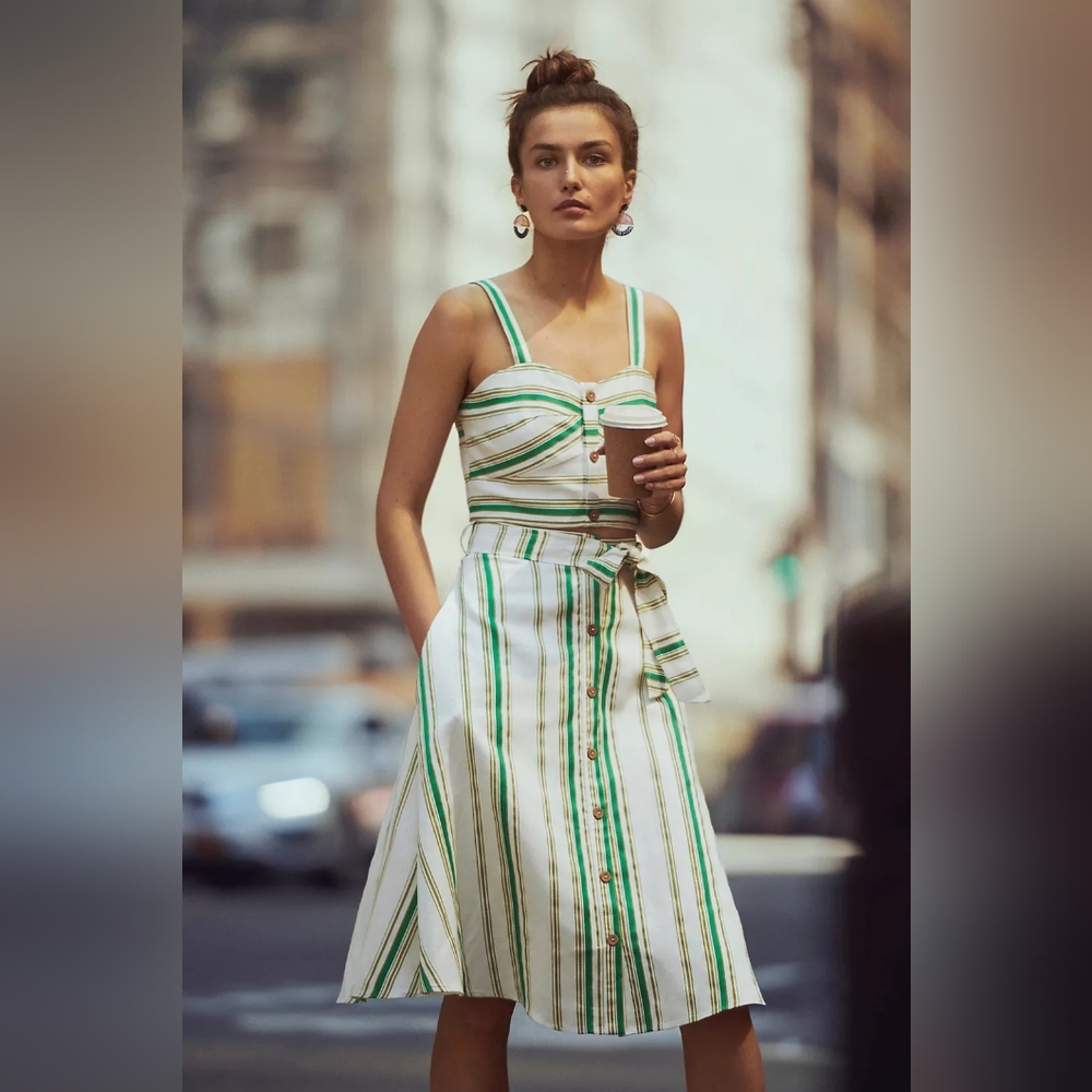 Anthropologie Hutch Baracoa Two Piece Set - size 12 NWT